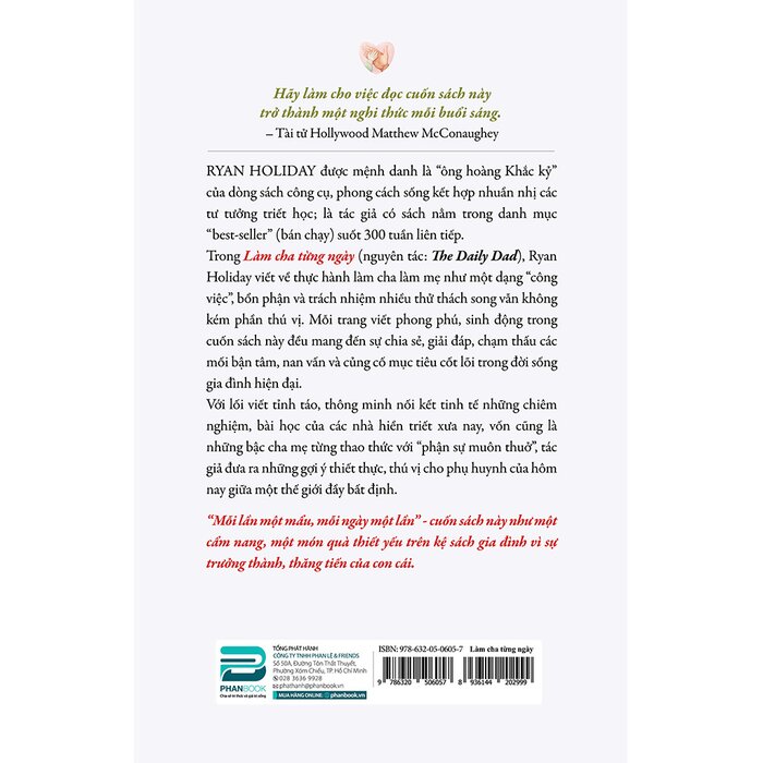 Làm Cha Từng Ngày - Ryan Holiday