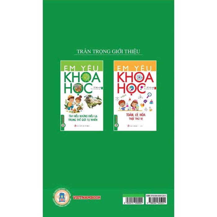 Combo (2 Cuốn Sách) Em Yêu Khoa Học (Tùng An)