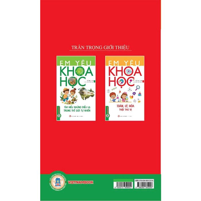 Combo (2 Cuốn Sách) Em Yêu Khoa Học (Tùng An)