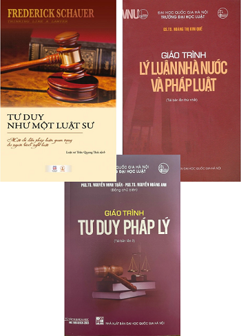 Combo Tư Duy Như Một Luật Sư. Giáo Trình Đại Cương Về Nhà Nước Và Pháp Luật, Giáo Trình Tư Duy Pháp Lý