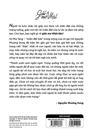 Sách Giấc Mơ Nhật - Đi Để Vấp Ngã, Đi Để Trưởng Thành - Nguyễn Phương Dung