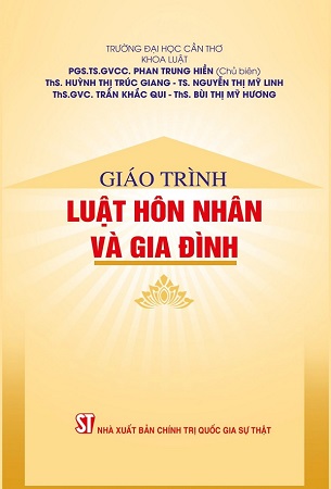 Sách Giáo Trình Luật Hôn Nhân Và Gia Đình - PGS.TS.GVCC. Phan Trung Hiền (Chủ biên)
