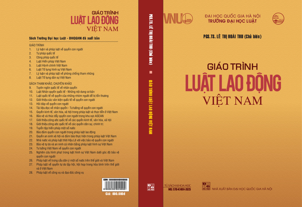Sách Giáo trình luật lao động Việt Nam - PGS.TS. Lê Thị Hoài Thu