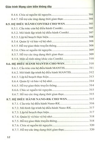 Sách Giáo Trình Mạng Cảm Biến Không Dây - PGS.TS. Nguyễn Tuấn Minh (Chủ biên), TS. Trần Anh Thắng, TS. Nguyễn Phương Huy