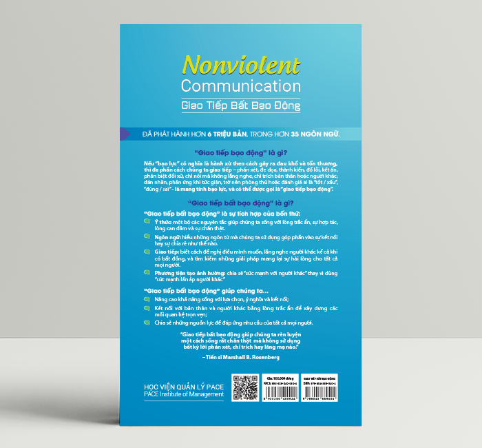 Sách Giao Tiếp Bất Bạo Động Nonviolent Communication - Marshall B. Rosenberg, Ph.D