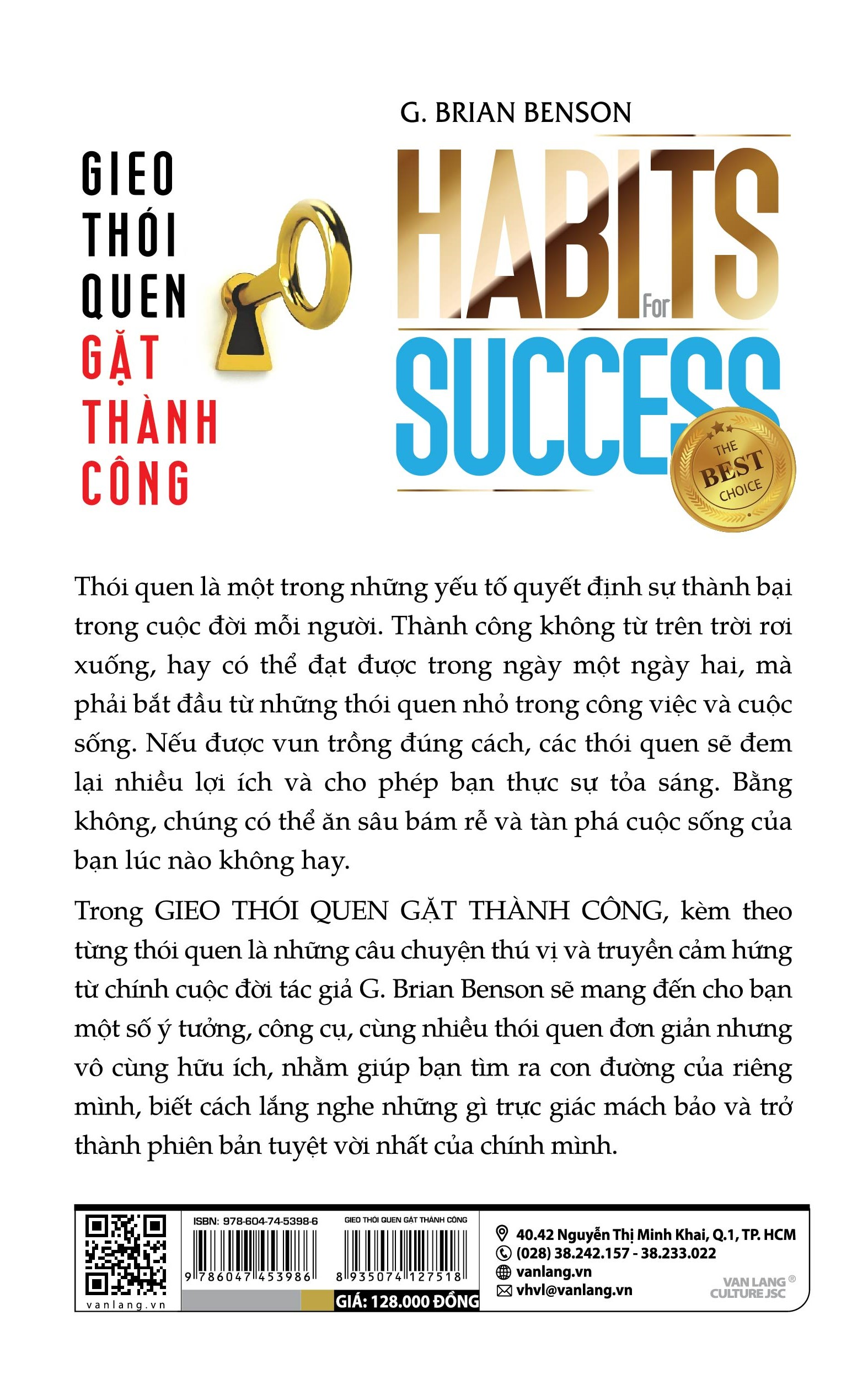 Gieo Thói Quen Gặt Thành Công