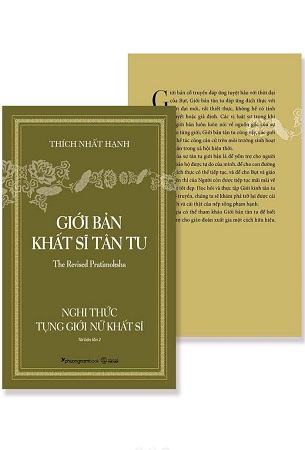 Sách - Giới Bản Khất Sĩ Tân Tu - Nghi Thức Tụng Giới Nữ Khất Sĩ - Thích Nhất Hạnh
