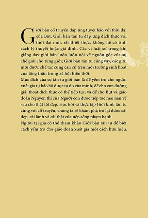 Sách - Giới Bản Khất Sĩ Tân Tu - Nghi Thức Tụng Giới Nam Khất Sĩ - Thích Nhất Hạnh