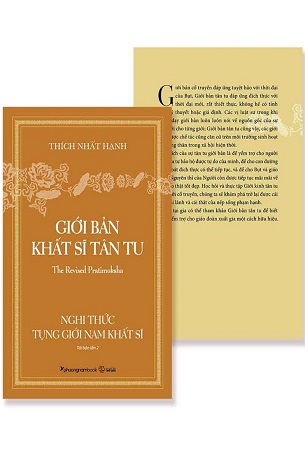 Sách - Giới Bản Khất Sĩ Tân Tu - Nghi Thức Tụng Giới Nam Khất Sĩ - Thích Nhất Hạnh