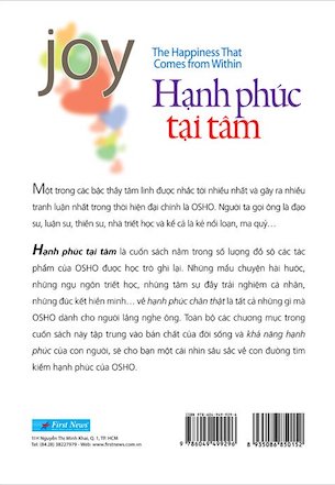 Hạnh Phúc Tại Tâm (The Happiness That Comes From Within) - Osho