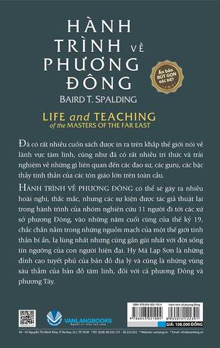 Hành Trình Về Phương Đông - Baird T. Spalding