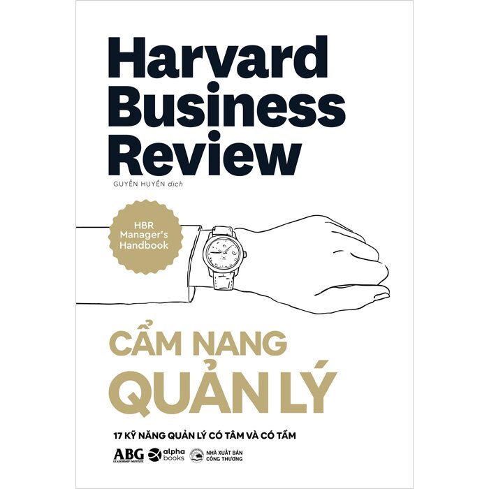 HBR Manager's Handbook - Cẩm Nang Quản Lý (Bìa Cứng) Harvard Business Review