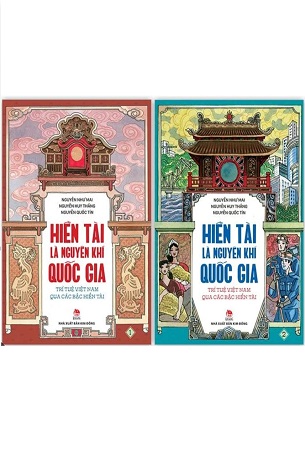 Bộ 2 Cuốn Sách Hiền Tài Là Nguyên Khí Quốc Gia (Tập 1 + Tập 2) - Nguyễn Như Mai, Nguyễn Quốc Tín, Nguyễn Huy Thắng