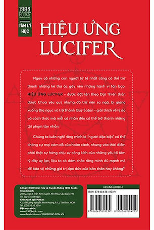 Hiệu Ứng Lucifer - Tập 1 - Philip Zimbardo