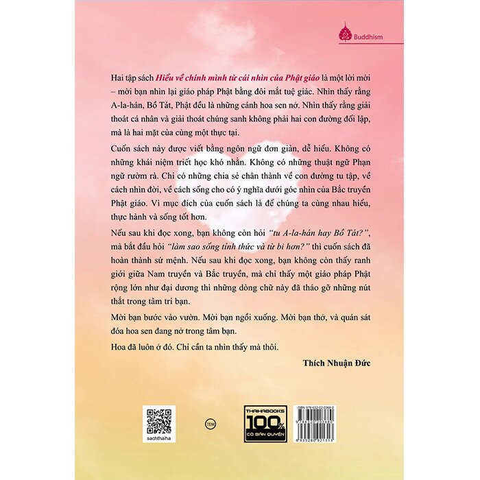Hiểu Về Chính Mình Từ Cái Nhìn Của Phật Giáo (Tập 1, 2) Thích Nhuận Đức