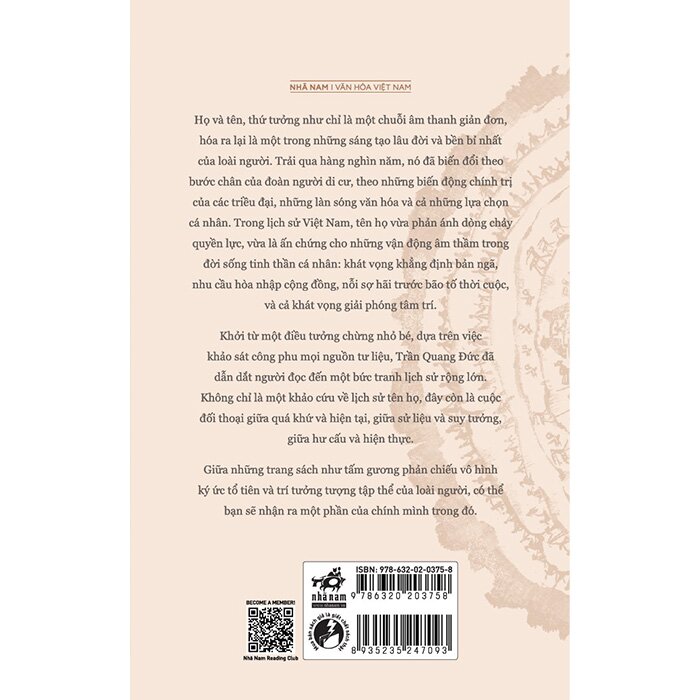 Họ Và Tên - Một Lịch Sử Nhìn Từ Danh Tính Người Việt (Trần Quang Đức)