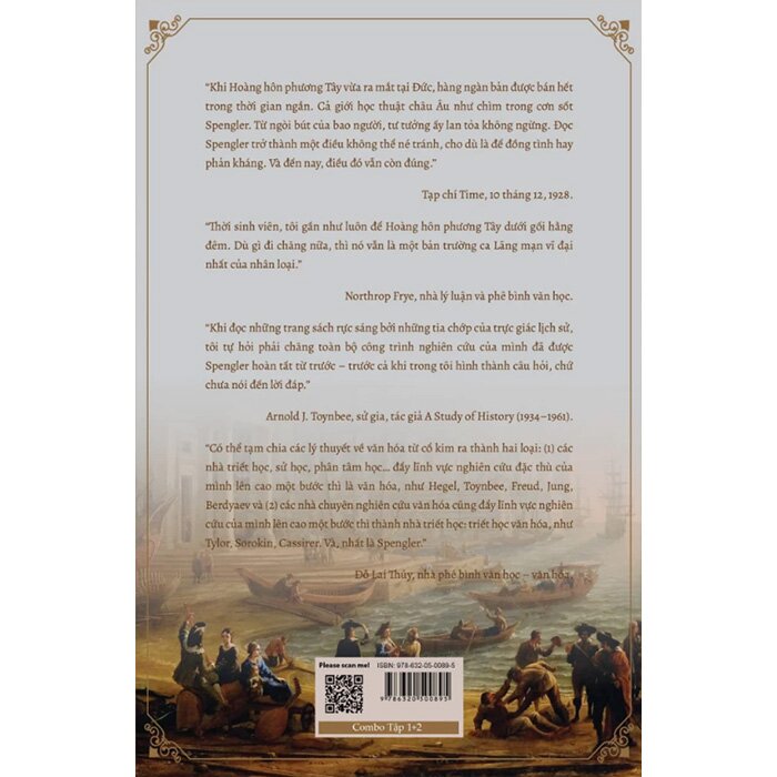 Hoàng Hôn Phương Tây - Hay Sự Suy Tàn Của Phương Tây (Quyển 1, 2) Oswald Spengler