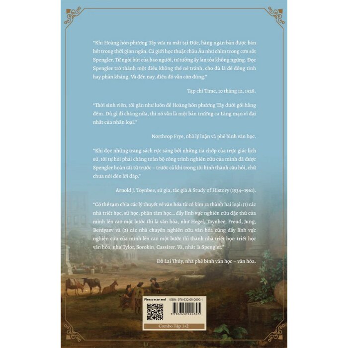 Hoàng Hôn Phương Tây - Hay Sự Suy Tàn Của Phương Tây (Quyển 1, 2) Oswald Spengler