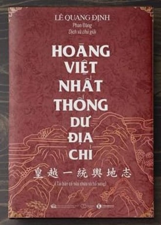 Sách Hoàng Việt Nhất Thống Dư Địa Chí; Lê Quang Định