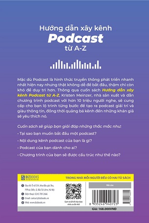 Sách Hướng Dẫn Xây Kênh Podcast Từ A Z Kristen Meinzer