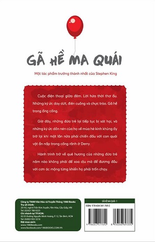 IT - Gã Hề Ma Quái - Tập 1 - Stephen King