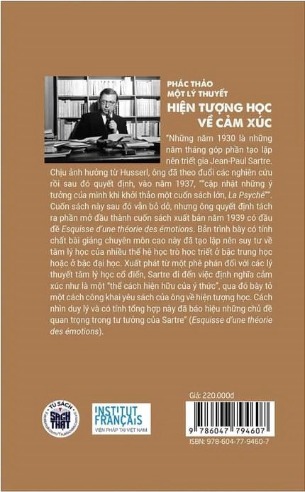 Phác Thảo Một Lý Thuyết Hiện Tượng Học Về Cảm Xúc - Jean-Paul Sartre