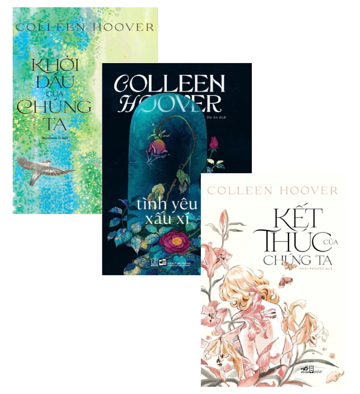 Combo (3 Cuốn Sách) Khởi Đầu Của Chúng Ta + Tình Yêu Xấu Xí + Kết Thúc Của Chúng Ta (Colleen Hoover)
