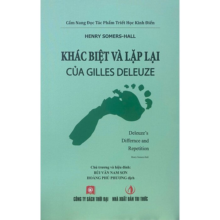 Sách Khác Biệt Và Lặp Lại Của Gilles Deleuze (Bìa Cứng) Henry Somers-Hall