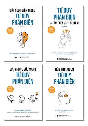 Combo 4 Cuốn Tư Duy Phản Biện - Thinknetic