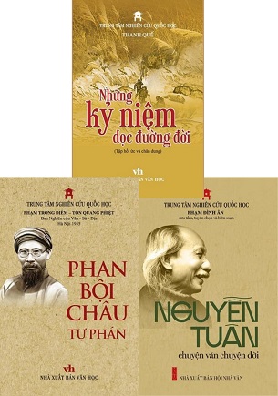 Combo 3 quyển Nguyễn Tuân - Chuyện Văn Chuyện Đời - Những Kỷ Niệm Dọc Đường Đời - Phan Bội Châu Tự Phán