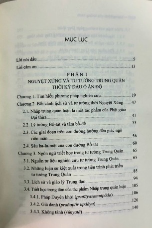 Không Tánh Của Không Tánh- Tư Tưởng Trường Phái Trung Quán Thời Kỳ Đầu Ở Ấn Độ