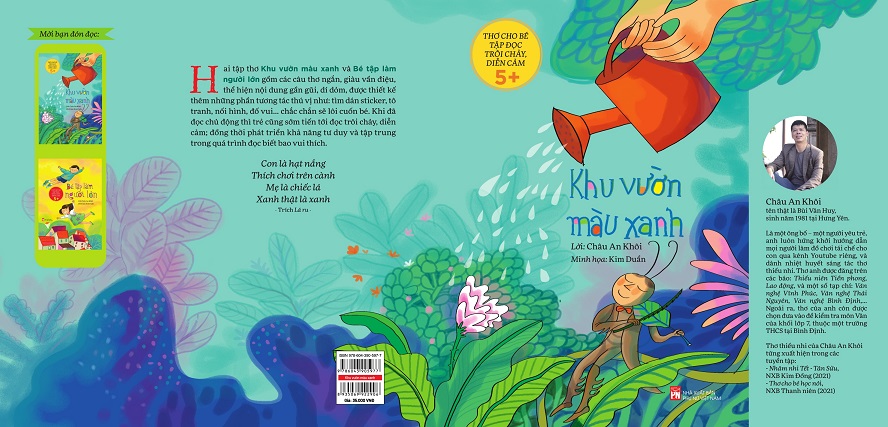 Sách Khu vườn màu xanh +Bé tập làm người lớn (combo 2 cuốn) - Châu An Khôi