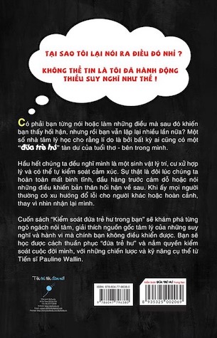 Kiểm Soát Đứa Trẻ Hư Trong Bạn - Pauline Wallin, PhD