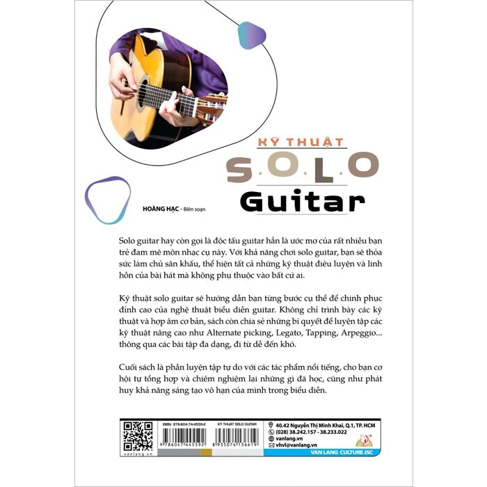 Combo (3 Cuốn Sách) 30 Ngày Biết Đàn Guitar + Tự Học Và Thực Hành Guitar Bass + Kỹ Thuật Solo Guitar (Hoàng Hạc)