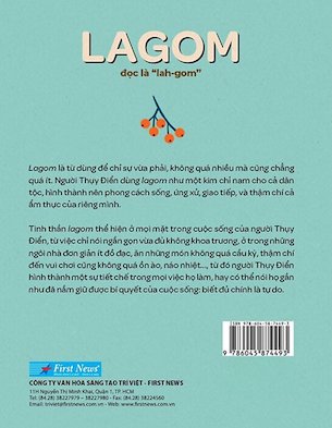 Lagom - Vừa Đủ - Đẳng Cấp Sống Của Người Thụy Điển - Linnea Dunne