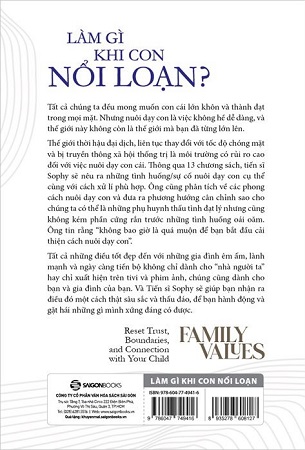 Sách Làm Gì Khi Con Nổi Loạn? - Dr. Charles Sophy