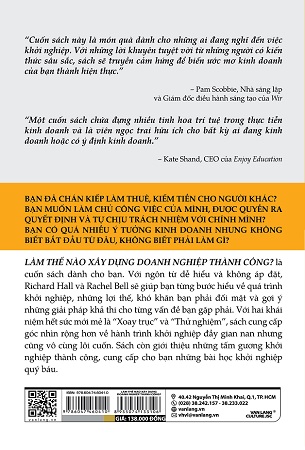 Sách Làm Thế Nào Xây Dựng Doanh Nghiệp Thành Công - Richard Hall & Rachel Bell