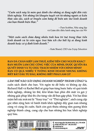 Sách Làm Thế Nào Xây Dựng Doanh Nghiệp Thành Công - Richard Hall & Rachel Bell