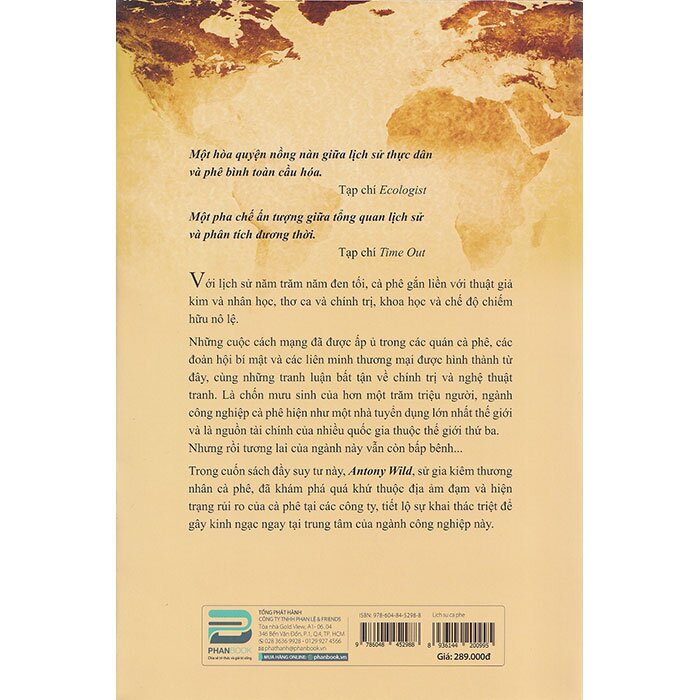 Lịch Sử Cà Phê - Antony Wild