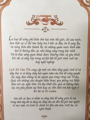 Lịch Sử Của Trà -  Laura C. Martin