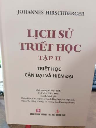 Lịch Sử Triết Học Tây Phương Johannes Hirschberger