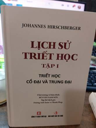Lịch Sử Triết Học Tây Phương Johannes Hirschberger