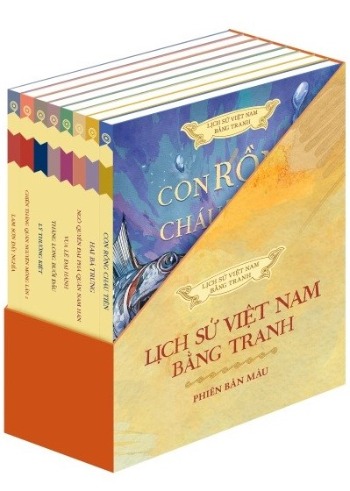 Bộ Sách In Màu: Lịch Sử Việt Nam Bằng Tranh (Phiên bản tiếng Việt)
