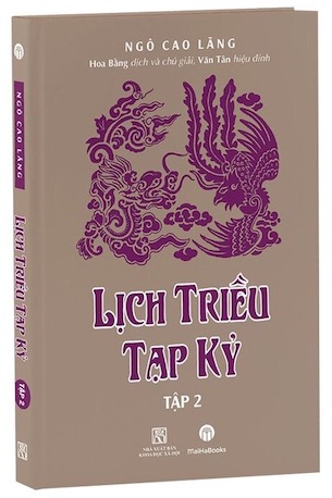 Lịch Triều Tạp Kỷ - Tập 2 (Bìa Cứng) - Ngô Cao Lãng