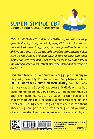 Sách Liệu Pháp Tâm Lý CBT Siêu Đơn Giản - 6 Kỹ Thuật Cải Thiện Tâm Trạng Ngay Lập Tức - Matthew McKay. PHD, Martha Davis. PHD