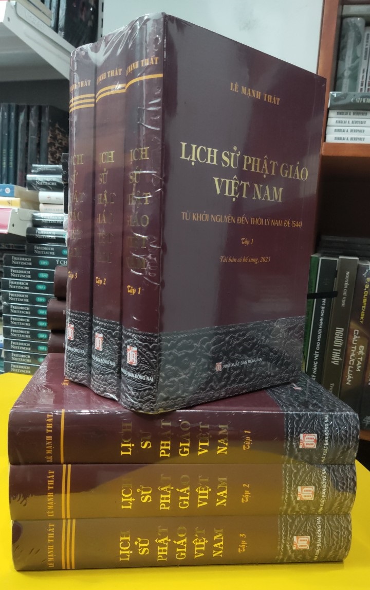 Bộ Sách Lịch Sử Phật Giáo Việt Nam Lê Mạnh Thát 2023