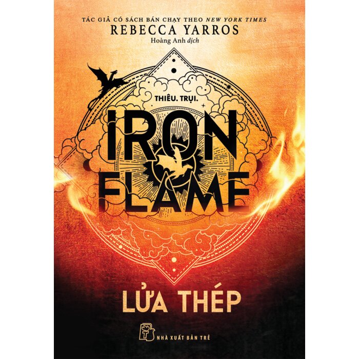 Combo (2 Cuốn Sách) Lửa Thép - Iron Flame + Cánh Tư - Fourth Wing (Rebecca Yarros)