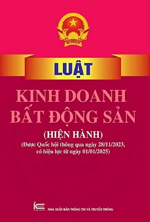 Combo 3 Cuốn Sách Luật Nhà Ở + Luật Kinh Doanh Bất Động Sản + Luật Đất Đai (Hiện Hành, Có Hiệu Lực Từ Ngày 01/01/2025)