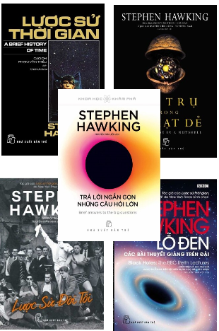 Combo trọn bộ 5 cuốn Lược sử thời gian Stephen Hawking