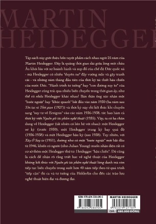 Martin Heidegger - Vật, Xây Ở Suy Tư, Nguồn Gốc Của Tác Phẩm Nghệ Thuật, Tồn Tại và Thời Gian